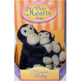 Mommy and Baby Chimpanzees Only Heart Pets by Only Hearts Club