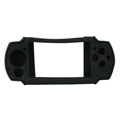 Silikon Schutz H�lle SCHWARZ f�r PSP Slim  Lite