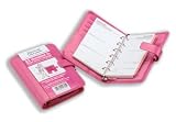 Filofax Personal Organiser for Breast Cancer Charity for Paper 81x120mm Pocket Pink Ref 026947