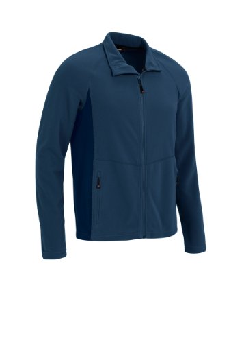 maier sports Herren Fleecejacke Purus, dark blue, 46, 170000_306 Preisvergleich