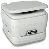 Dometic - 964 Portable Toilet 2.5 Gallon Platinum Dometic - 964 Portable Toilet 2.5 Gallon Platinum