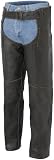 River Road Vintage Leather Chaps , Size: Md, Gender: Mens XF09-1801
