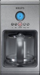 Krups KM1000 10-Cup Stainless-Steel Coffeemaker