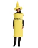 Adult Mustard Bottle Costume (One Size)
