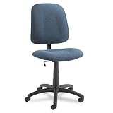 Goal Series Armless Swivel/Tilt Task Chair, Sapphire Sprinkle Fabric