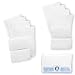 Gerber 12-Pack Prefold Birdseye 3-Ply Cloth Diapers, White
