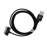 - HIGH QUALITY GATOR CRUNCH - SOLID COPPER WIRES INSIDE! - Black iPod USB charge / sync cord, fits iPod / iPhone 3G, 3GS, 4, 4S / iPad, iPad 2 Standard length (Bulk Packaging)