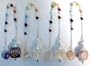 7 Chakra w/Pentagram Pendulum (various stone)