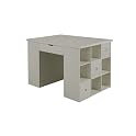 Coastline Counter-Height Desk - White