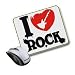Kdomania - Tapis De Souris I Love Rock