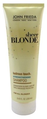 John Frieda Sheer Blonde Lustrous Touch Strengthening Shampoo for All Blondes, 8.45 Ounce
