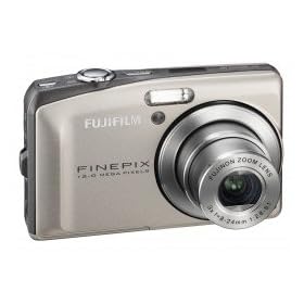 Fuji FinePix F60fd (Silver) Digital Camera