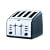 Breville VTT002 Four slice toaster