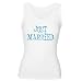 Blue Just Married Women's Tank Top