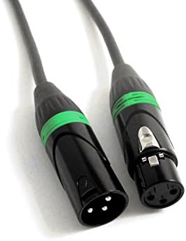 Cool Cables Premium Quality 3 Ft. XLR Patch Cable For Pro Audio - Totally Reliable 3 Pin Male and Female Connectors - Oxygen-free Copper Conductors - Aluminum Foil Shield