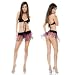 ForPlay Mesh-Merizing Halter Bra Top and Sexy Mini Skirt 336035