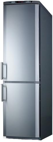 Summit FFBF171SS 12.0 Cu. Ft. Stainless Look Counter Depth Bottom Freezer Refrigerator