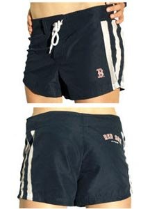 Boston Red Sox Ladies Sueded Boardshorts