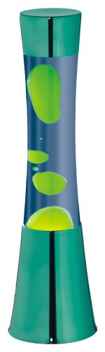 Trio-Leuchten Trio 550010116 Lava-Leuchte 11.5 x 41 cm / inklusive Leuchtmittel 30 W / E14, R39 / gr&uuml;n, Wachs gelb