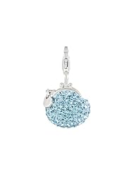 SilveRado (tm) VRB324-3 Verado Bling Bling Me Bag Blue Bead / Charm