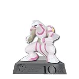 Palkia - Pokemon Diamond and Pearl "Pikachu The Movie 10th Anniversary" Mini-Figure (~1.5" to 2") with Stand (Japanese Imported)