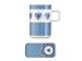 Arzberg Kyoto Kyoto Blue Espresso Cup w/ Snack Saucer 3.7-oz.