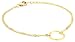 Dogeared Jewels & Gifts "Karma"  Gold Dipped Silver Bracelet