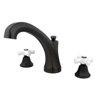 5 Piece Roman Tub Satin Nickel