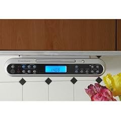 Soundmaster UR 2080 Unterbau CD-Radio (UKW-/MW-Tuner) silber