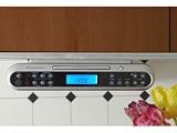 Soundmaster UR 2080 Unterbau CD-Radio (UKW-/MW-Tuner) silber