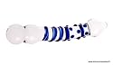 godemichet en verre glass dildo h-5167