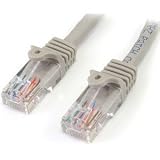 New - StarTech 20 ft Gray Snagless Cat5e UTP Patch Cable - GE8027