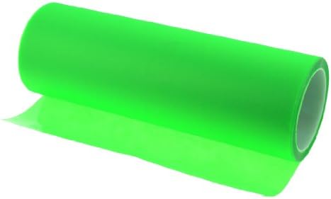 Flashing Green Car Headlight Film Color Change Sticker 9M