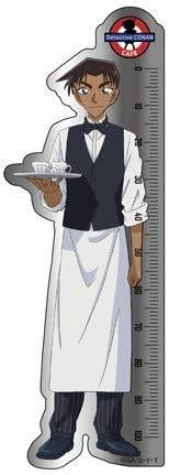 Detective Conan Conan cafe limited die-cut ruler Heiji Hattori