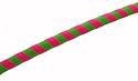 Medium (40") weighted (650g) Fluorescent Green & Pink exercise & dance Hoola Hula Hoop