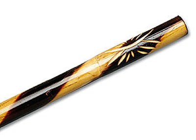 Burned Rattan Bo