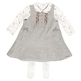 from J By Jasper Conran Babys grey pinafore dress set- 3-6 months (Model 6836168)