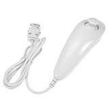GTMax White Nunchuck for Nintendo Wii