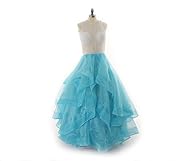 Chiffon 2015 Lace Tiered Sheer Homecoming Dress/Party Dress 