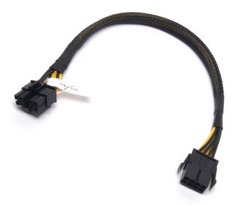 Nexus 8pin Sleeved Power Supply Extension Cable