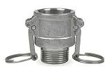 Industrial Grade 3LX28 Coupler, Female, 2 In
