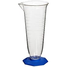 Nalgene 3673-0032 Polymethylpentene Double-Scale Pharmaceutical Autoclavable Graduate, 1000mL Capacity