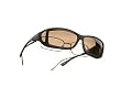 Cocoons Wide Line ML - Soft Touch Black Frames w/ AMBER Lens