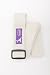 6 Foot Cinch Buckle Yoga Strap, Beige