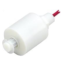 Gems Sensors 142545 Polypropylene Float Single Point Highly Reliable Compact Level Switch, 1-1/4" Diameter, 1/8" NPT Male, 9/16" Actuation Level