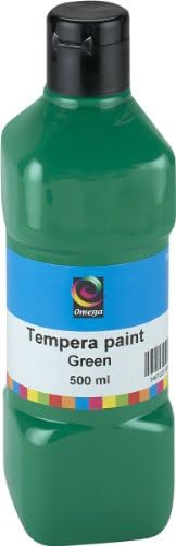 Omega Tempera Paint, 500ml, Green