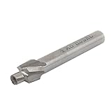 uxcell エンドミルカッター 8mmx6mm HSS 4枚刃 ハイスエンドミルカッター