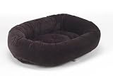 Bowser Donut Bed- Eggplant Microvelvet-Extra Large