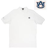 Auburn Tigers NCAA Classic Pique Polo Shirt (White)