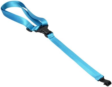 Adjustable Snap-on Ukulele Guitar Strap , 32.67" - 50" , Blue